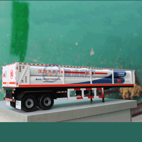   1:24 壓縮天然氣模型運輸車模型