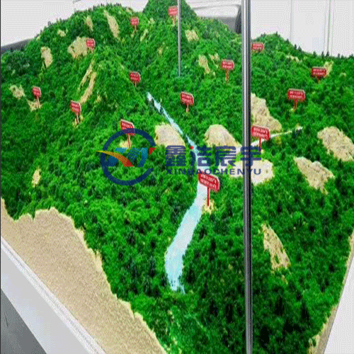中國科學院制作---地形地貌沙盤
